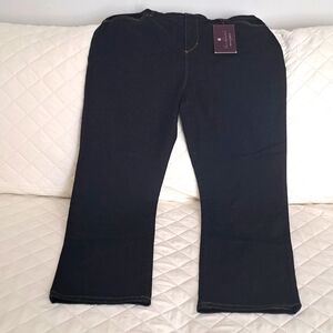 Gloria Vanderbilt Ladies Amanda Tapered Legs Stretch Denim Jeans 16P Average NWT